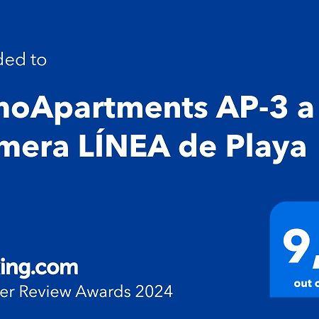 Ap-3 Ximoapartments A Primera Linea Playa & Chimenea Oliva Luaran gambar
