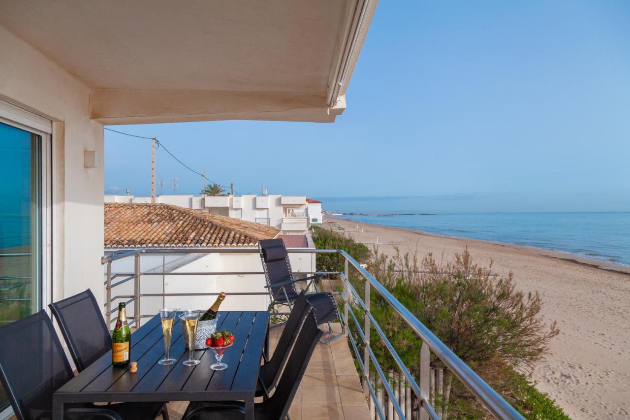 Ap-3 Ximoapartments A Primera Linea Playa & Chimenea Oliva Luaran gambar