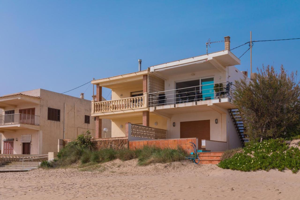 Ap-3 Ximoapartments A Primera Linea Playa & Chimenea Oliva Luaran gambar