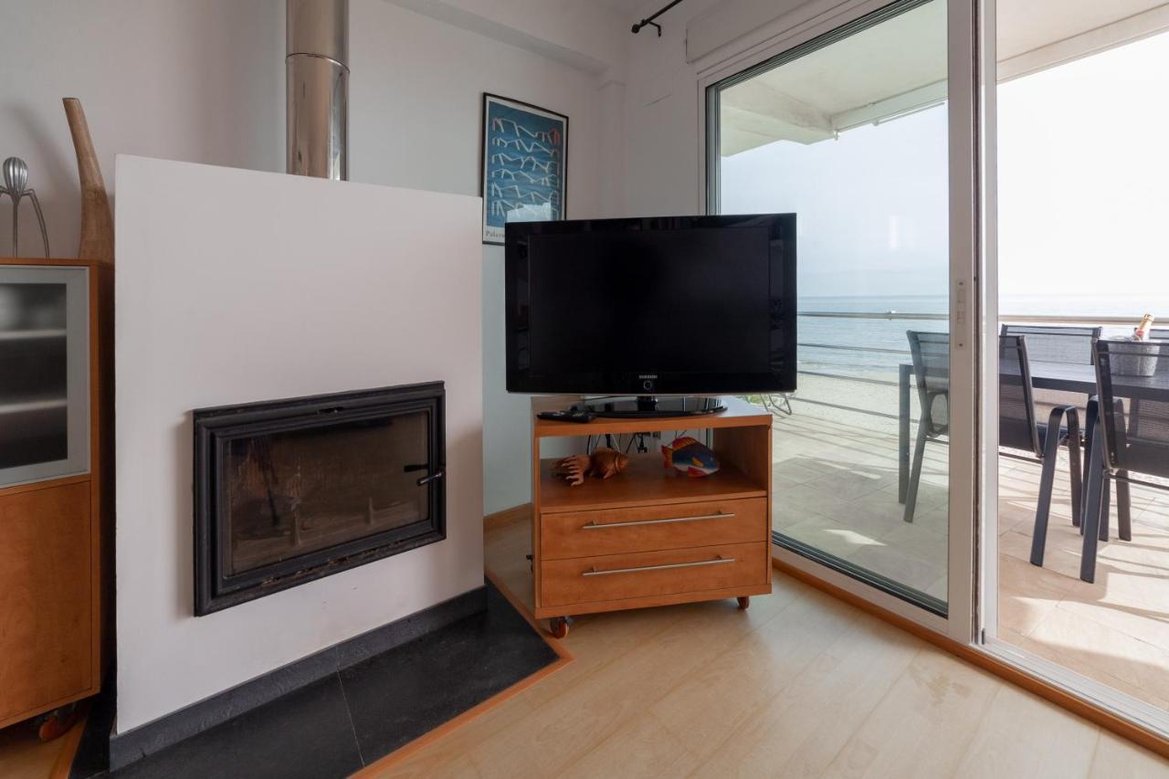 Ap-3 Ximoapartments A Primera Linea Playa & Chimenea Oliva Luaran gambar